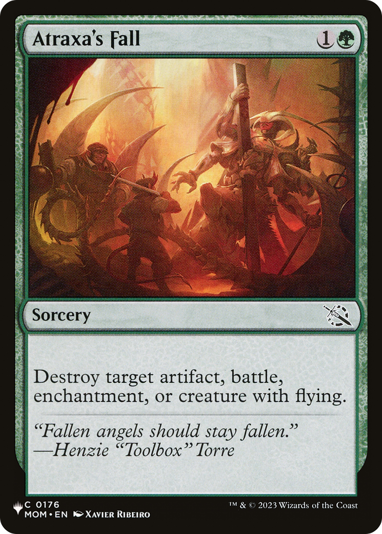 Atraxa's Fall (LIST-MOM-176) [The List]