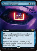 Recurring Insight (Extended Art) (MSC-341) [Commander: Marvel Super Heroes] Foil
