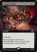 Lethal Scheme (Extended Art) (MSC-353) [Commander: Marvel Super Heroes] Foil
