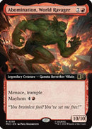 Abomination, World Ravager (Extended Art) (MSC-355) [Commander: Marvel Super Heroes]