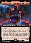 Killmonger, Ruthless Usurper (Extended Art) (MSC-364) [Commander: Marvel Super Heroes] Foil