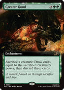 Greater Good (Extended Art) (MSC-380) [Commander: Marvel Super Heroes] Foil