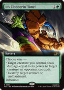 It's Clobberin' Time! (Extended Art) (MSC-381) [Commander: Marvel Super Heroes]