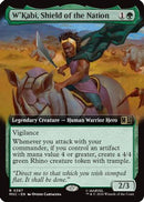 W'Kabi, Shield of the Nation (Extended Art) (MSC-387) [Commander: Marvel Super Heroes] Foil