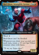 Red Ghost, Intangible Genius (Extended Art) (MSC-413) [Commander: Marvel Super Heroes] Foil