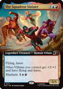The Squadron Sinister (Extended Art) (MSC-417) [Commander: Marvel Super Heroes] Foil