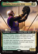 T'Chaka, Venerable King (Extended Art) (MSC-419) [Commander: Marvel Super Heroes] Foil