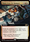 Taunt from the Rampart (Extended Art) (MSC-420) [Commander: Marvel Super Heroes]