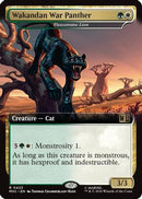 Wakandan War Panther - Fleecemane Lion (Extended Art) (MSC-423) [Commander: Marvel Super Heroes]