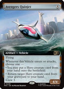 Avengers Quinjet (Extended Art) (MSC-426) [Commander: Marvel Super Heroes] Foil
