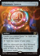 Chromatic Lantern (Extended Art) (MSC-428) [Commander: Marvel Super Heroes] Foil