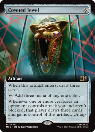 Coveted Jewel (Extended Art) (MSC-429) [Commander: Marvel Super Heroes] Foil