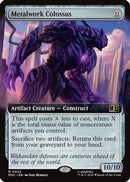 Metalwork Colossus (Extended Art) (MSC-442) [Commander: Marvel Super Heroes] Foil