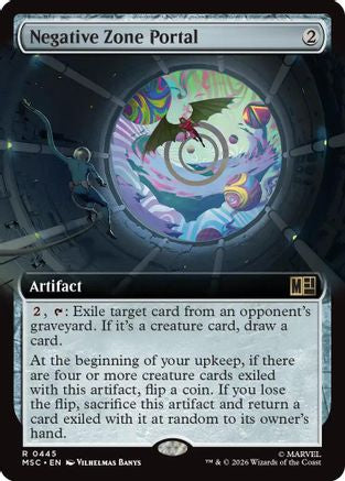 Negative Zone Portal (Extended Art) (MSC-445) [Commander: Marvel Super Heroes] Foil