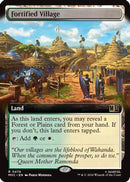 Fortified Village (Extended Art) (MSC-474) [Commander: Marvel Super Heroes] Foil