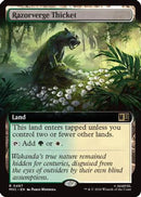 Razorverge Thicket (Extended Art) (MSC-487) [Commander: Marvel Super Heroes] Foil