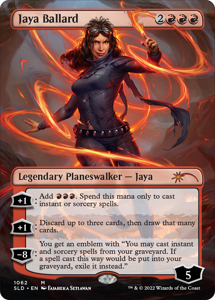Jaya Ballard (SLD-1062) [Secret Lair Drop] (Borderless) Foil