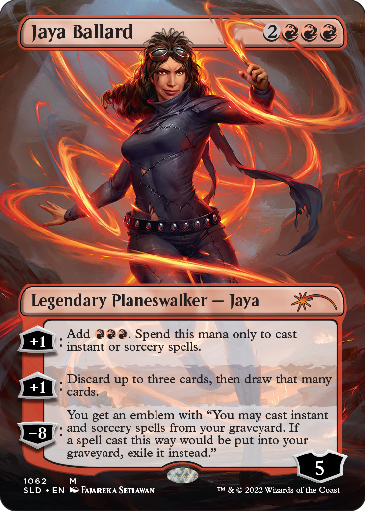 Jaya Ballard (SLD-1062) (Borderless) [Secret Lair Drop]