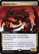 Necrotic Sliver (SLD-666) [Secret Lair Drop]: (Extended Art) Foil