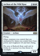 Archon of the Wild Rose (PRE-01S) [Wilds of Eldraine Promos] Foil