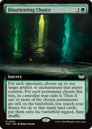 Disorienting Choice (DSC-060) [Duskmourn: House of Horror Commander]: (Extended Art)