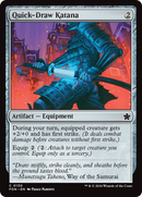 Quick-Draw Katana (FDN-130) [Foundations] Foil