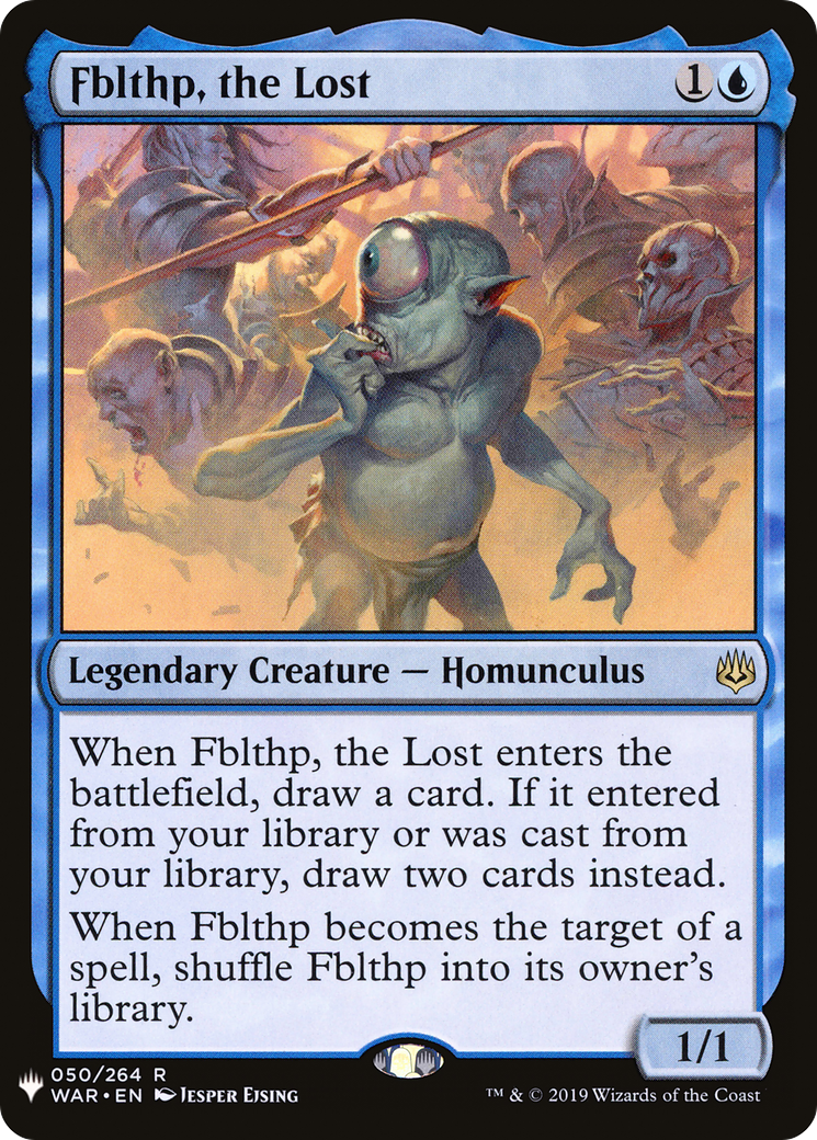 Fblthp, the Lost (LIST-WAR-50) [The List]