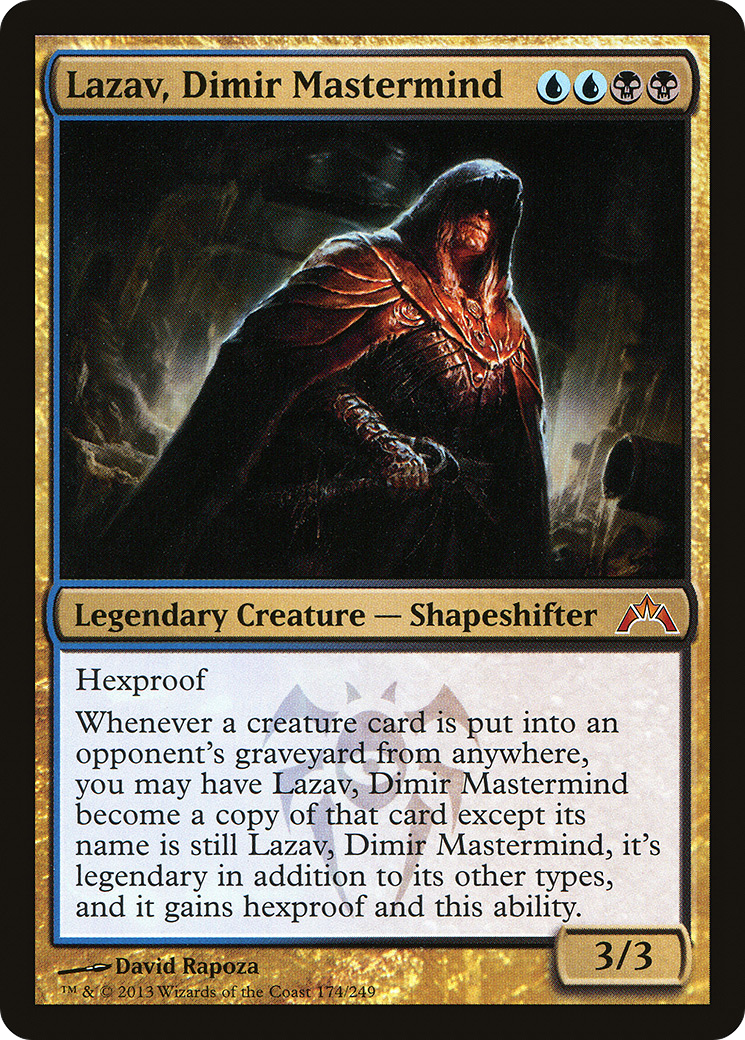 Lazav, Dimir Mastermind (GTC-174) [Gatecrash]