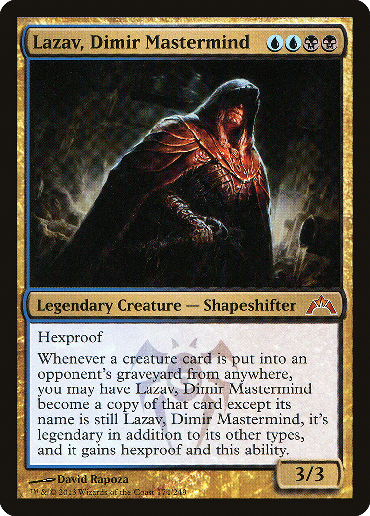 Lazav, Dimir Mastermind (GTC-174) [Gatecrash]