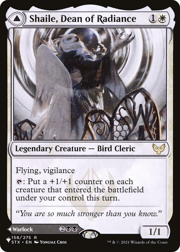 Shaile, Dean of Radiance (LIST-STX-158) [The List]