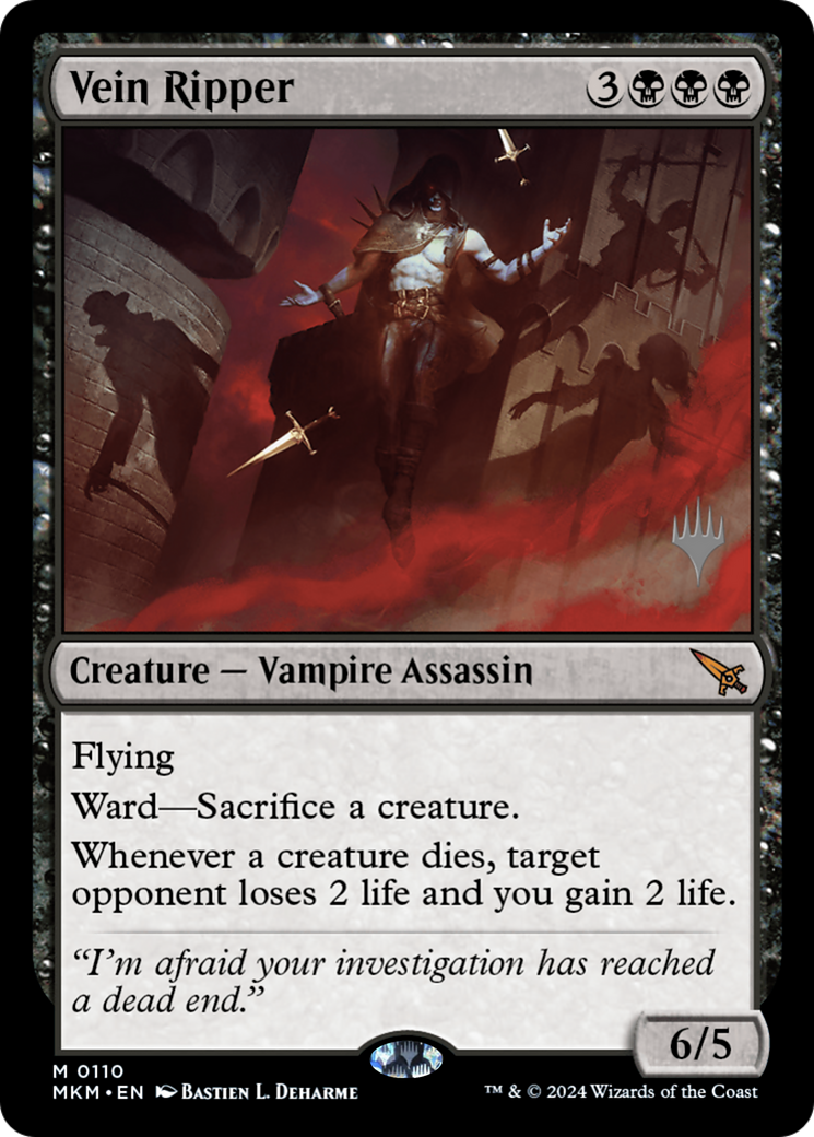 Vein Ripper (PPMKM-110) [Promo Pack: Murders at Karlov Manor Promos]