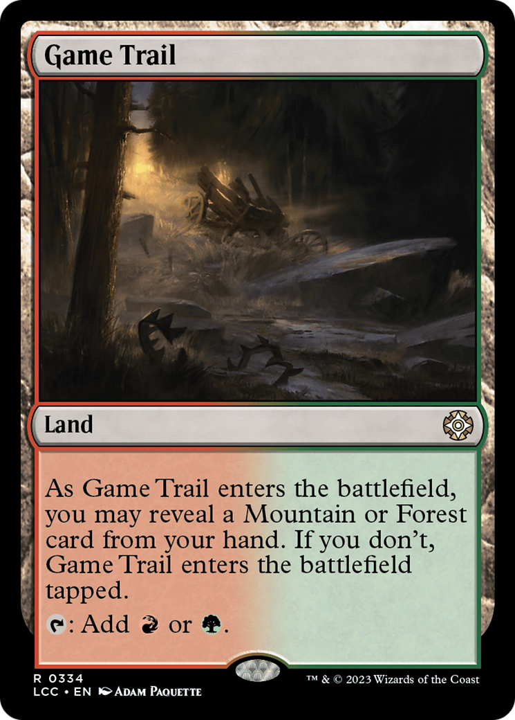 Game Trail (LCC-334) [The Lost Caverns of Ixalan Commander]