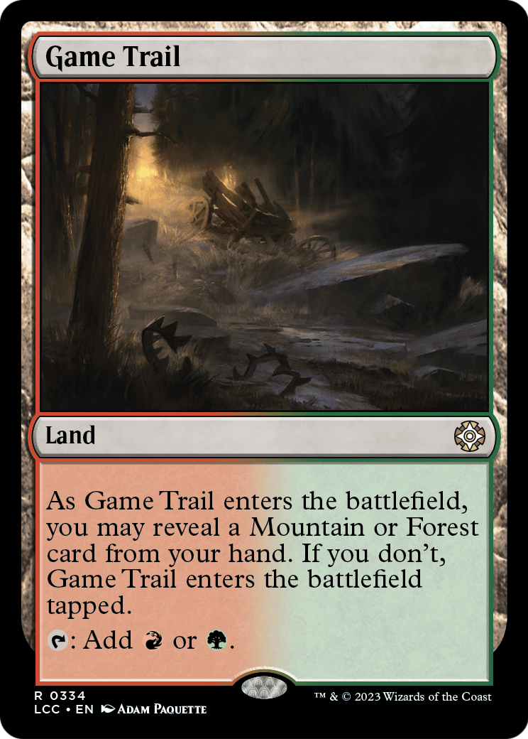 Game Trail (LCC-334) [The Lost Caverns of Ixalan Commander]