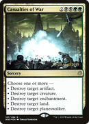 Casualties of War (PRE-187S) [War of the Spark Promos] Foil
