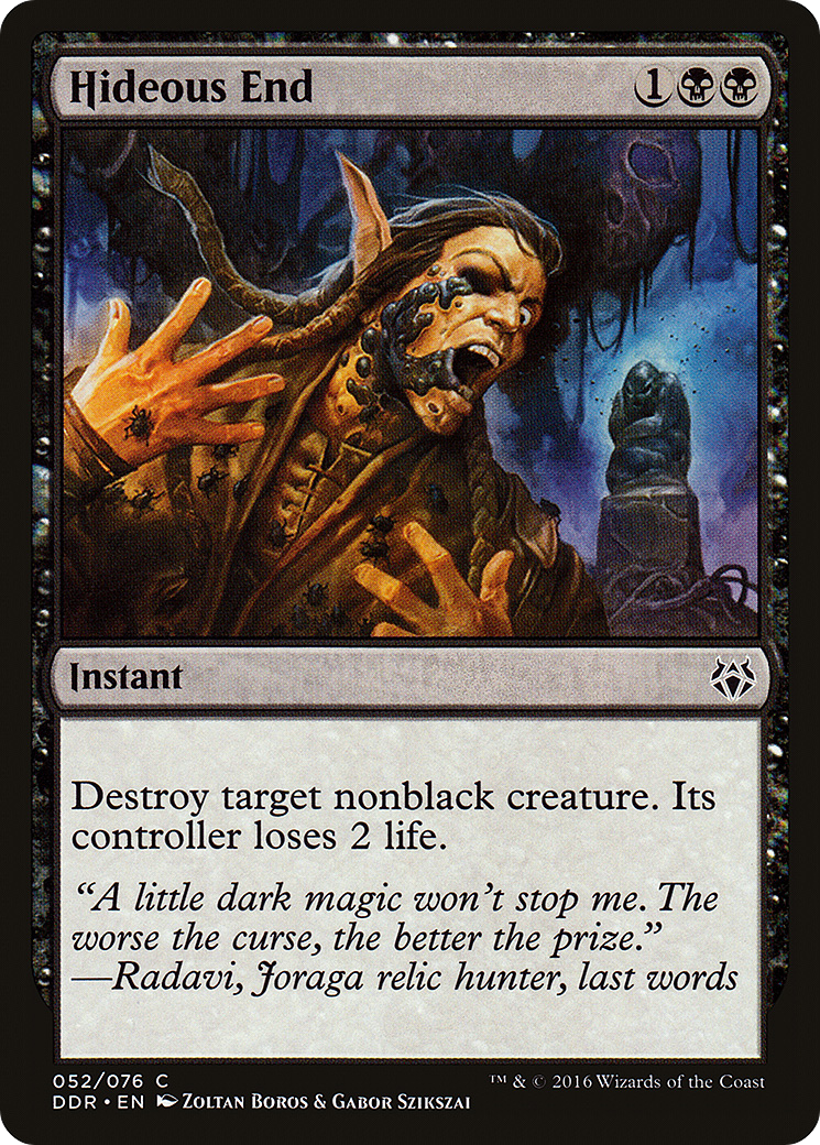 Hideous End (DDR-052) [Duel Decks: Nissa vs. Ob Nixilis]