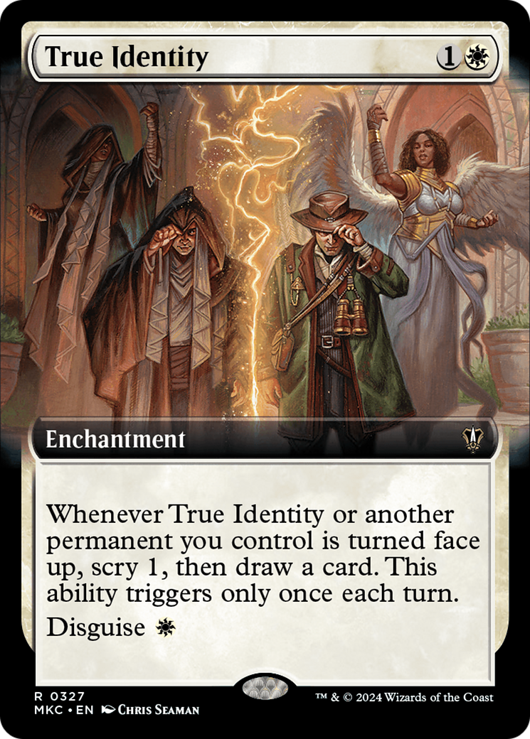 True Identity (MKC-327) [Murders at Karlov Manor Commander]: (Extended Art)