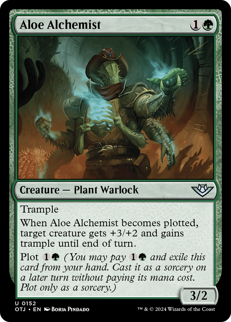 Aloe Alchemist (OTJ-152) [Outlaws of Thunder Junction] Foil