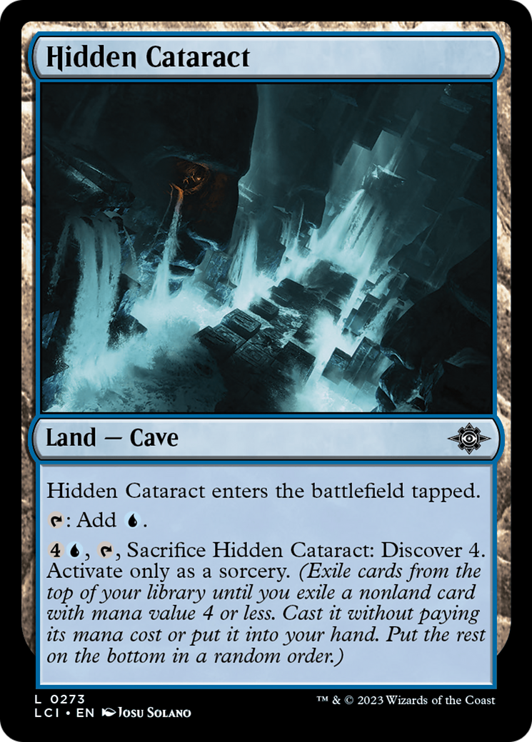 Hidden Cataract (LCI-273) [The Lost Caverns of Ixalan]