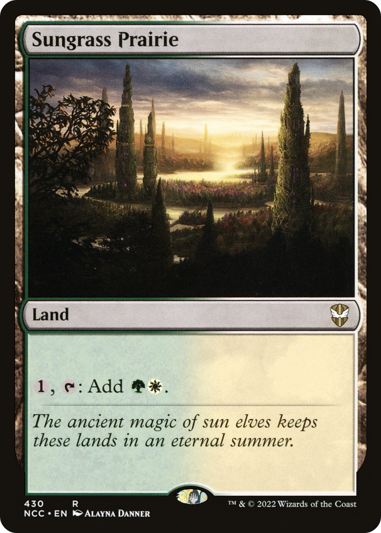 Sungrass Prairie (NCC-430) [New Capenna Commander]
