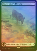 Snow-Covered Swamp (SLD-1475★) [Secret Lair Drop]: (Full Art) Foil