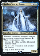 Hylda of the Icy Crown (PRE-206S) [Wilds of Eldraine Promos] Foil