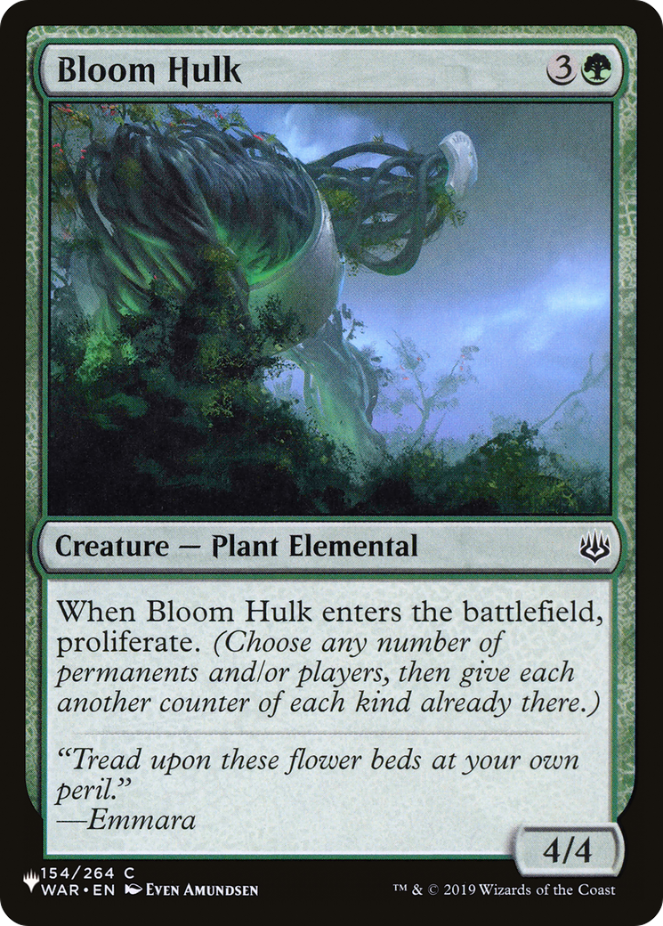 Bloom Hulk (LIST-WAR-154) [The List]