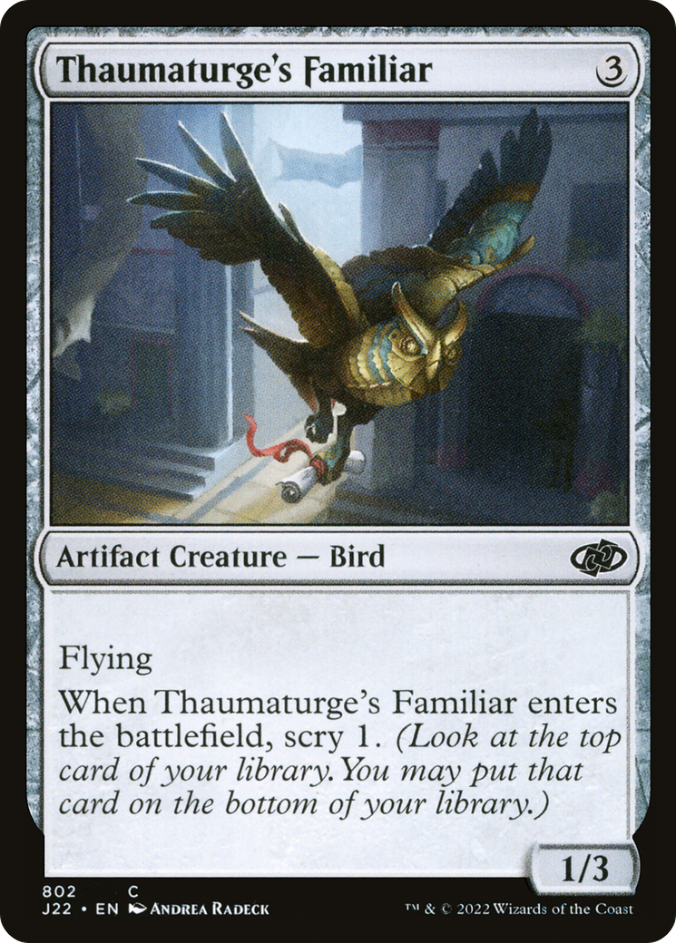 Thaumaturge's Familiar (J22-802) [Jumpstart 2022]