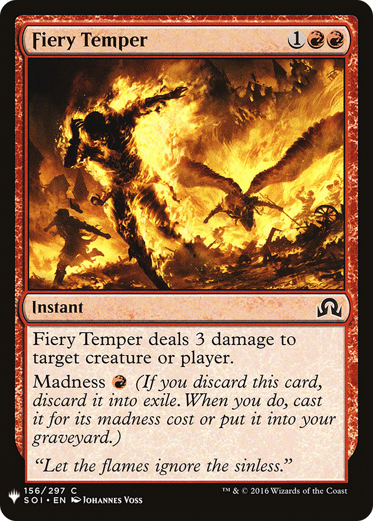 Fiery Temper (LIST-SOI-156) [The List]