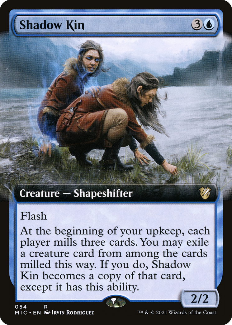 Shadow Kin (Extended Art) (MIC-054) [Midnight Hunt Commander]