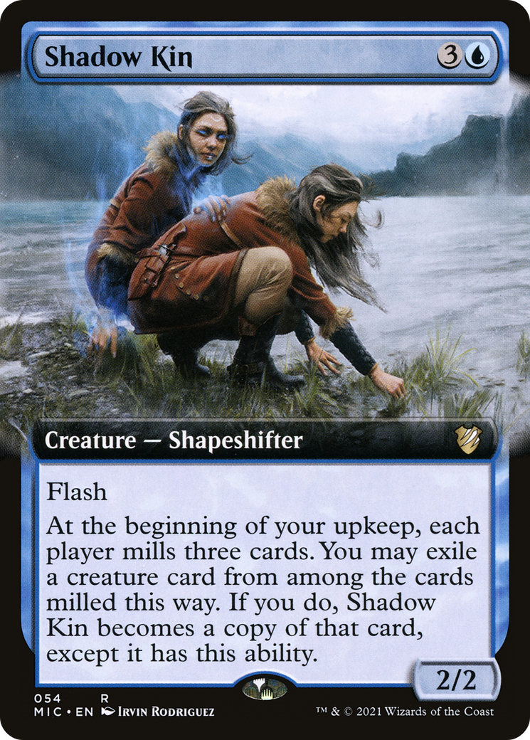 Shadow Kin (MIC-054) [Midnight Hunt Commander]: (Extended Art)