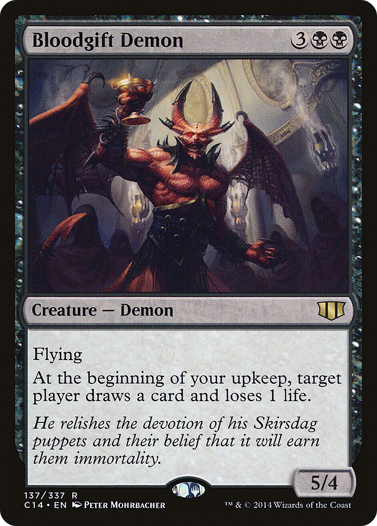 Bloodgift Demon (C14-137) [Commander 2014]