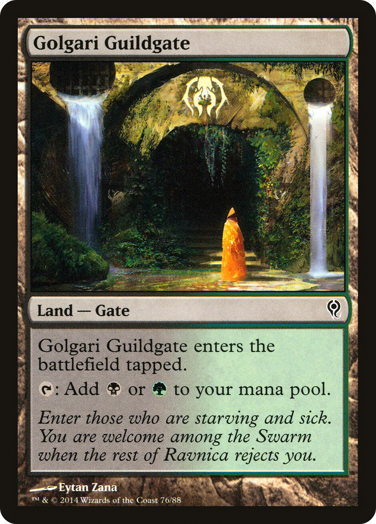 Golgari Guildgate (DDM-076) [Duel Decks: Jace vs. Vraska]