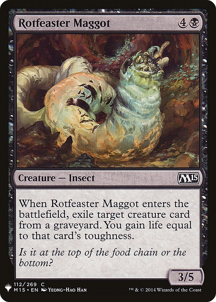 Rotfeaster Maggot (LIST-M15-112) [The List]
