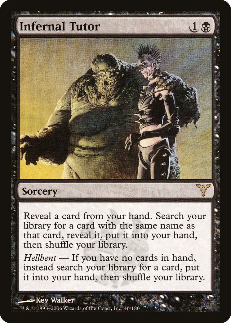 Infernal Tutor (DIS-046) [Dissension]